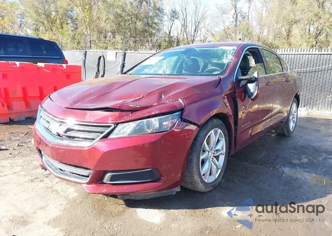 2016 Chevrolet Impala 1Lt z USA, uszkodzony, nr VIN 2G1105SA6G9173764